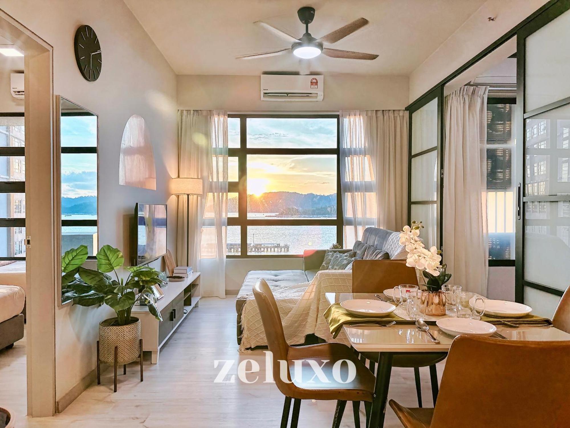 #5 Jesselton Quay City Pads Seaview By Zeluxo Kota Kinabalu Ngoại thất bức ảnh