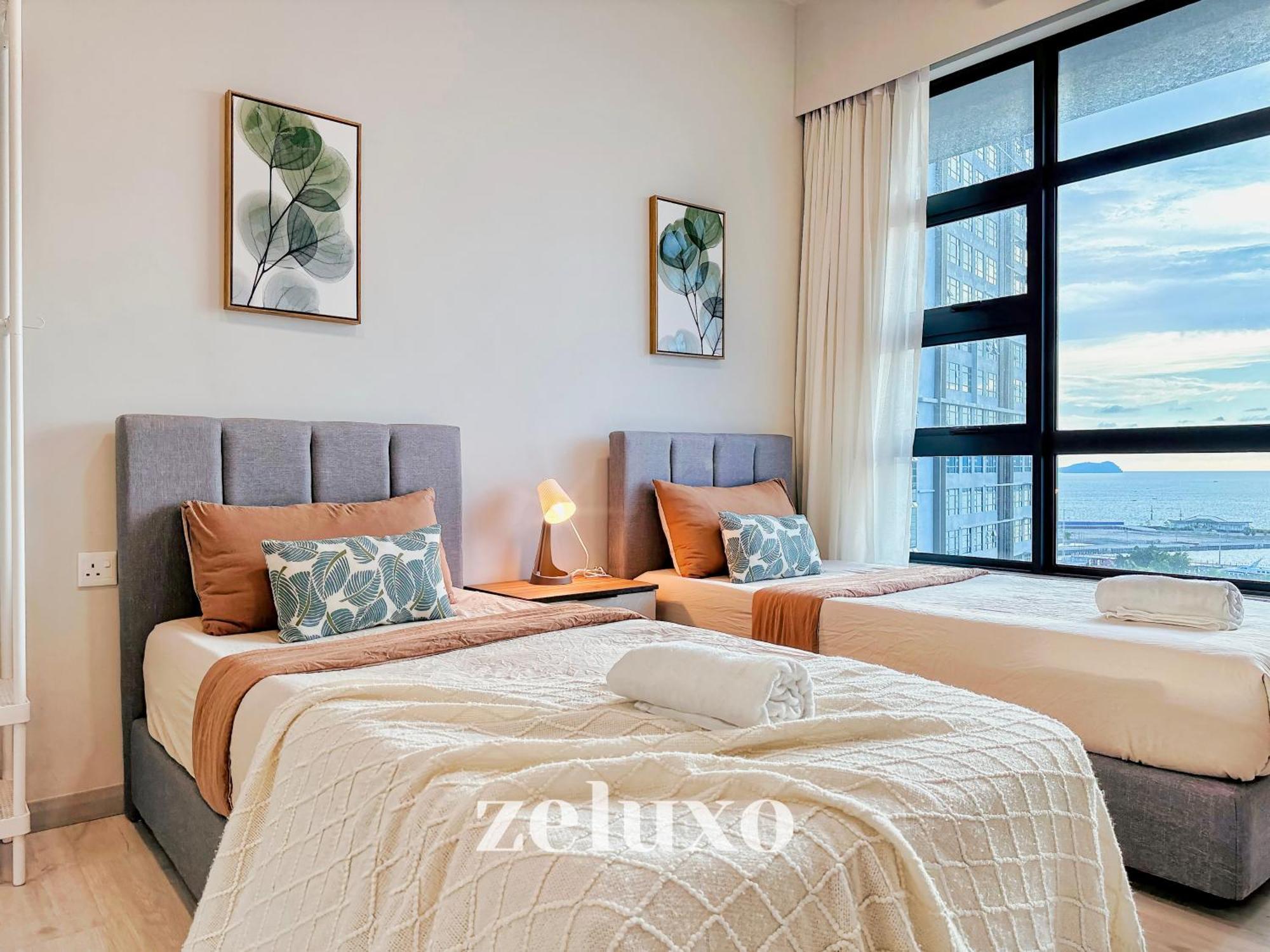 #5 Jesselton Quay City Pads Seaview By Zeluxo Kota Kinabalu Ngoại thất bức ảnh