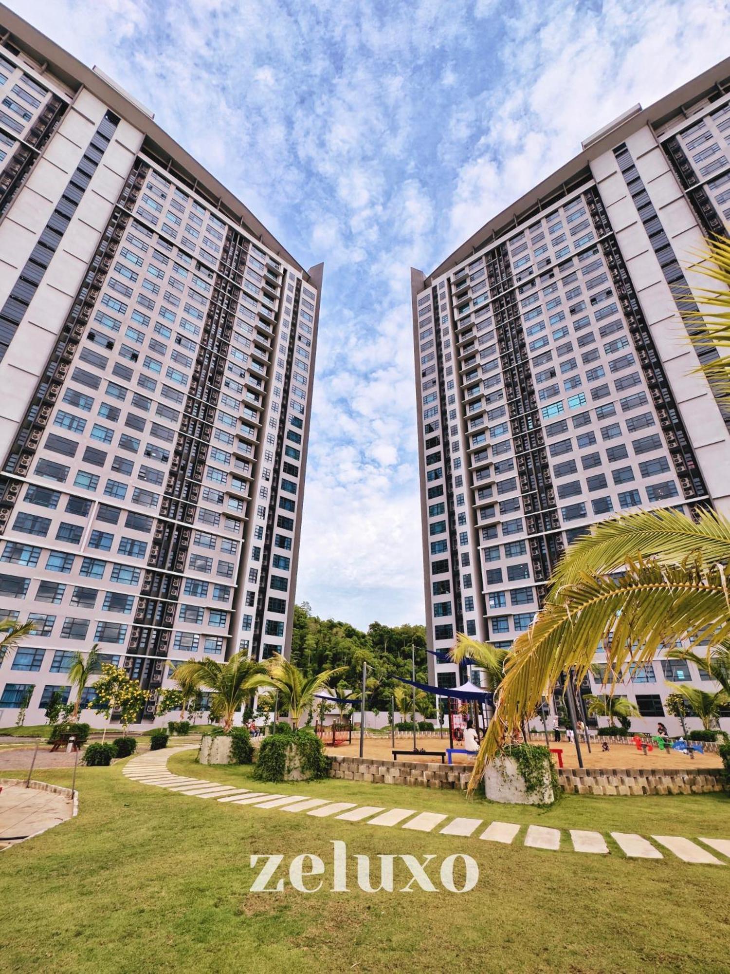 #5 Jesselton Quay City Pads Seaview By Zeluxo Kota Kinabalu Ngoại thất bức ảnh