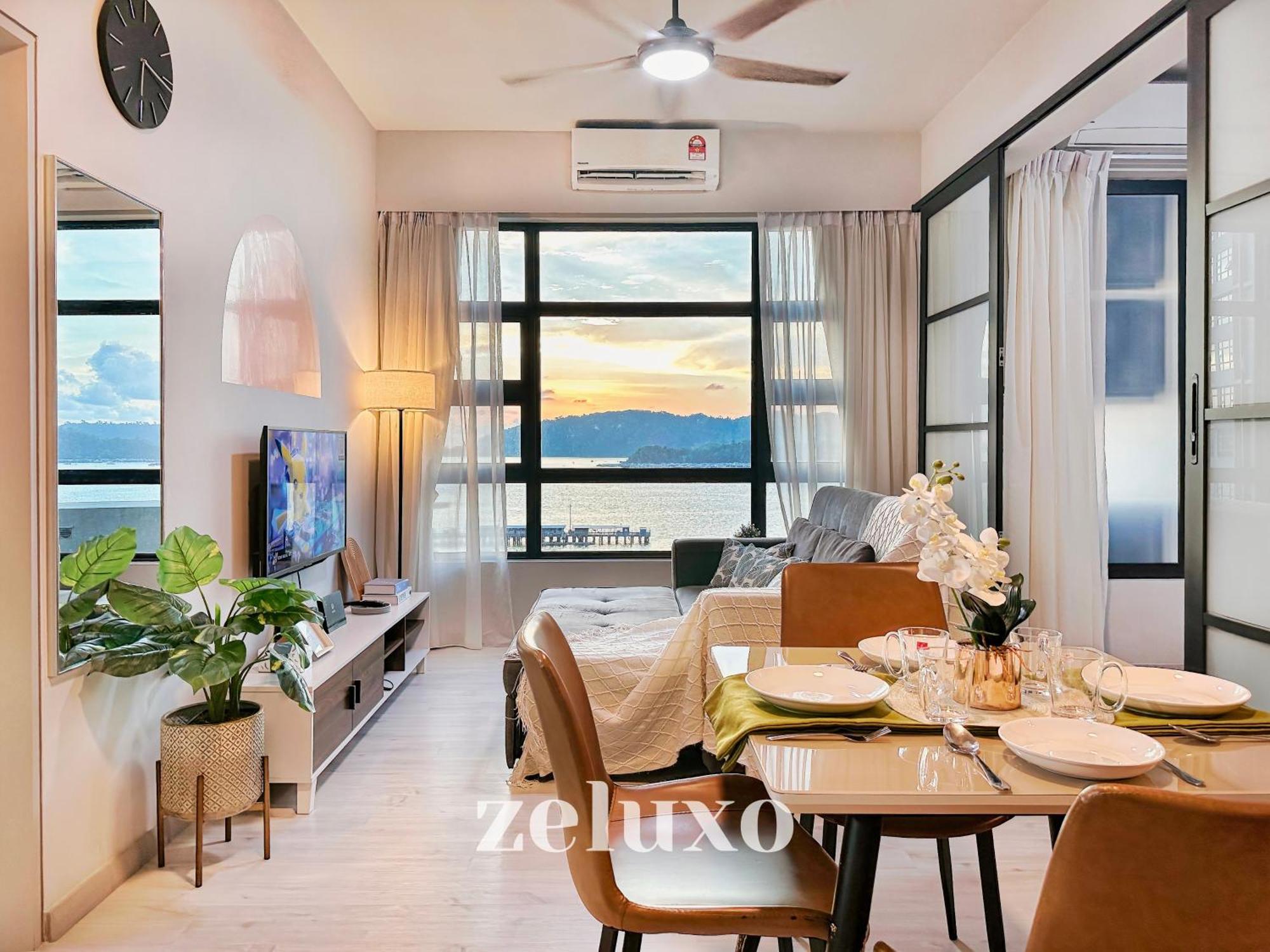 #5 Jesselton Quay City Pads Seaview By Zeluxo Kota Kinabalu Ngoại thất bức ảnh