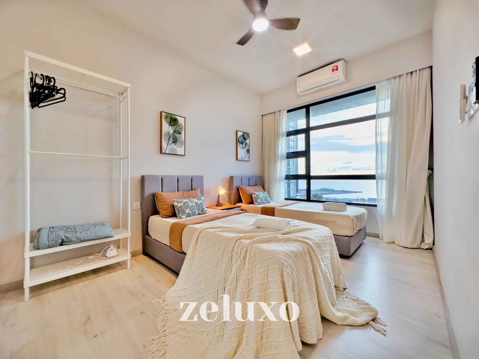 #5 Jesselton Quay City Pads Seaview By Zeluxo Kota Kinabalu Ngoại thất bức ảnh